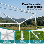 2x2m Gazebo Marquee Mesh Wall Navy | HomeAndLiving