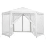 2x2m Gazebo Marquee Mesh Wall Navy | HomeAndLiving
