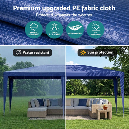 3x6m Gazebo Marquee Tent Outdoor Canopy | HomeAndLiving - 7