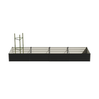 Garden Bed 290x90x30cm Planter Stand Box Galvanise