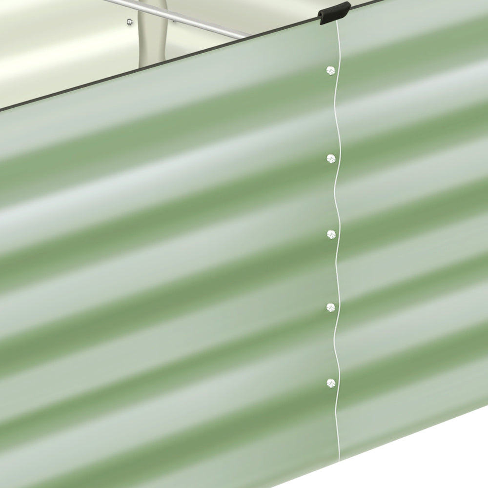 Garden Bed 320x80x45CM Raised Container Planter Box Green
