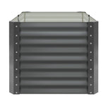 120x80x73cm Garden Bed Galvanised Steel 4pcs