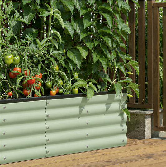 9 In 1 Garden Bed Modular Container Galvanised Steel 40CM High