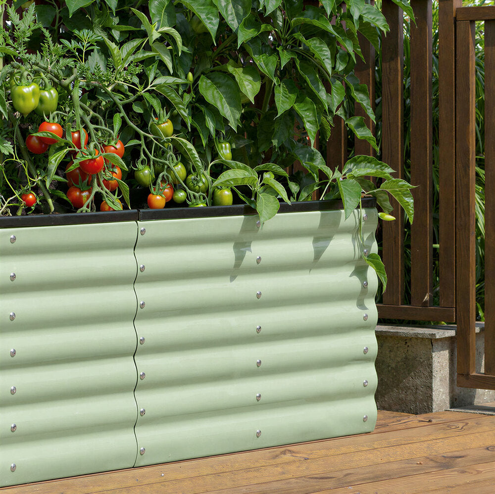9 In 1 Garden Bed Modular Container Galvanised Steel 56CM High