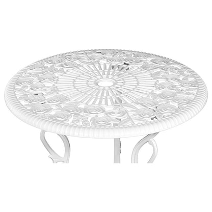 3Pc Outdoor Bistro Set - Rose White