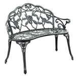 Outdoor Garden Bench - Vintage Green