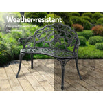 Outdoor Garden Bench - Vintage Green