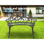 Outdoor Garden Bench - Vintage Green