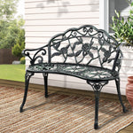 Outdoor Garden Bench - Vintage Green