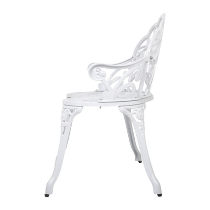 Outdoor Garden Bench - Vintage White