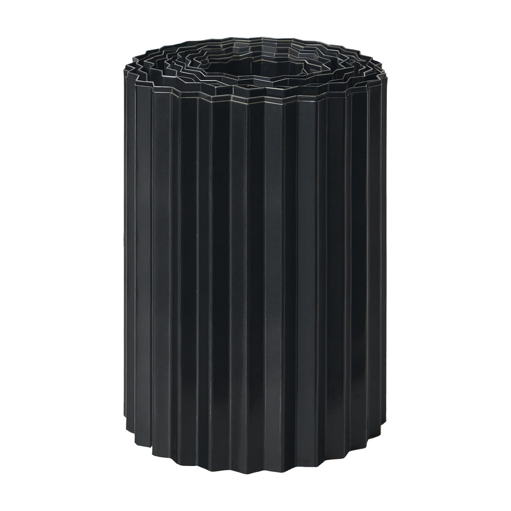 Garden Edging 10mx30cm Lawn Edge Border Fence Steel Black