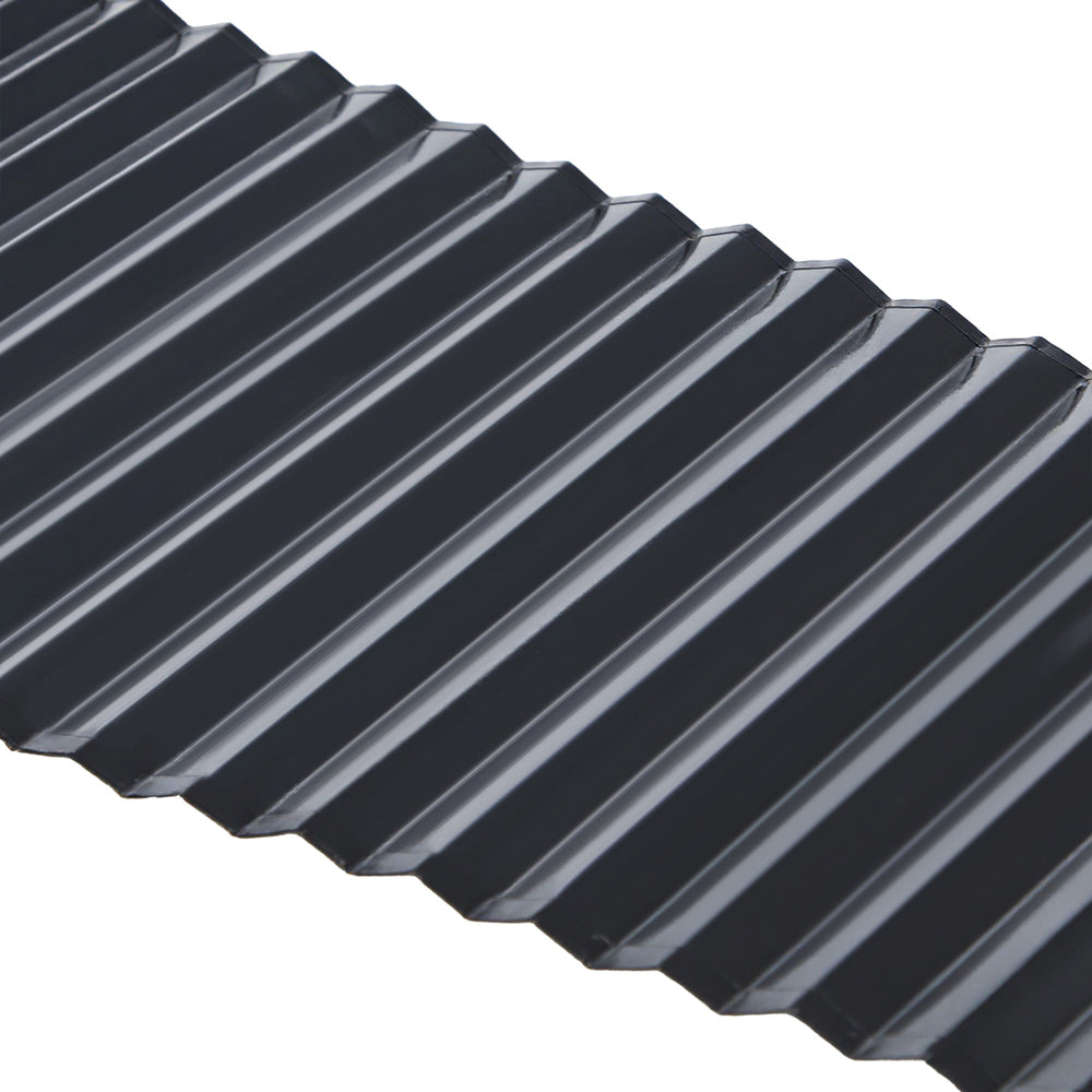 Garden Edging 10mx30cm Lawn Edge Border Fence Steel Black