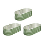 Garden Bed Planter Box Raised Container Galvanised Green