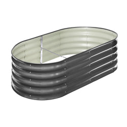 2X Garden Bed Galvanised Raised Garden Bed 160X80X42CM