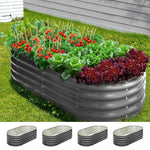 3X & 4X Garden Bed Galvanised Raised Garden Bed 160X80X42CM