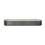 2X Garden Bed Galvanised Garden Bed 320X80X42CM