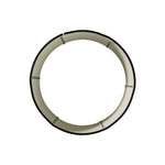 Garden Bed 90x45cm Galvanised Steel Round