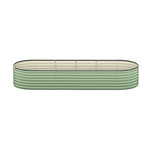 High-quality Garden Bed Planter Box Raised Container Galvanised Green