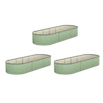 High-quality Garden Bed Planter Box Raised Container Galvanised Green