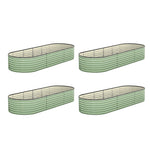 High-quality Garden Bed Planter Box Raised Container Galvanised Green
