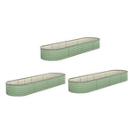 High-quality Garden Bed Planter Box Raised Container Galvanised Green