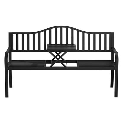 Versatile Foldable Loveseat Garden Bench