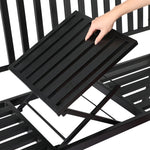 Versatile Foldable Loveseat Garden Bench