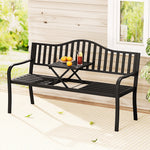 Versatile Foldable Loveseat Garden Bench