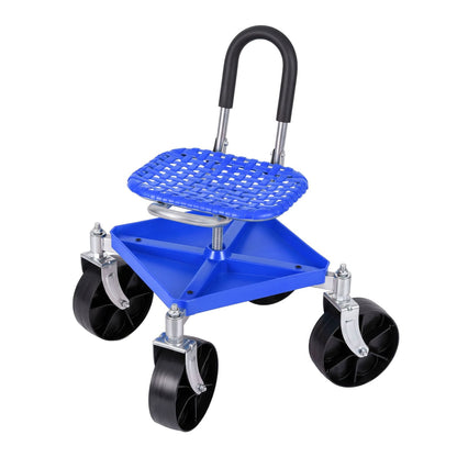 Rolling Garden Stool 360 Swivel Adjustable | HomeAndLiving - 4