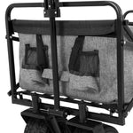 Garden Cart With Cargo Net Grey