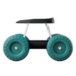 Garden Cart Rolling Stool With Wheels Gardening Helper Seat Farm Yard