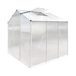 Compact Greenhouse Splendor: Polycarbonate Gem (1.9x1.9M)