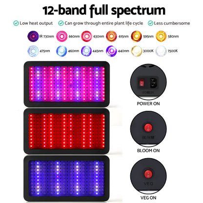 1200W Led Grow Light Full Spectrum