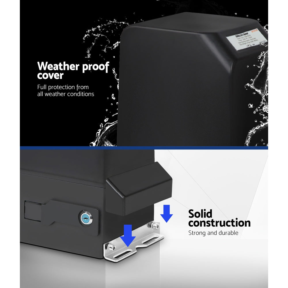 Automatic Sliding Gate Opener Kit Keypad 6M 1000Kg