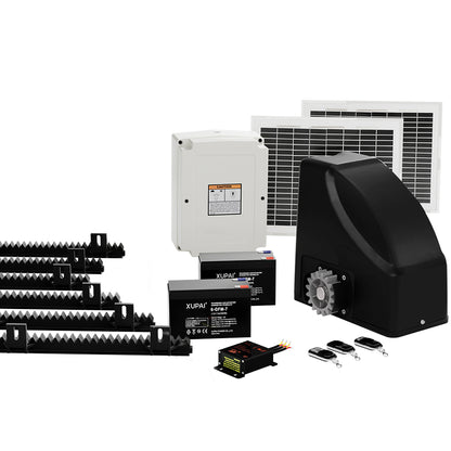 Solar-Powered Automatic Sliding Gate Opener