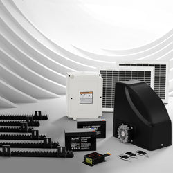 Solar-Powered Automatic Sliding Gate Opener