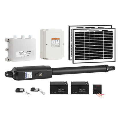 Single Swing Gate Opener 600Kg 20W Solar Panel