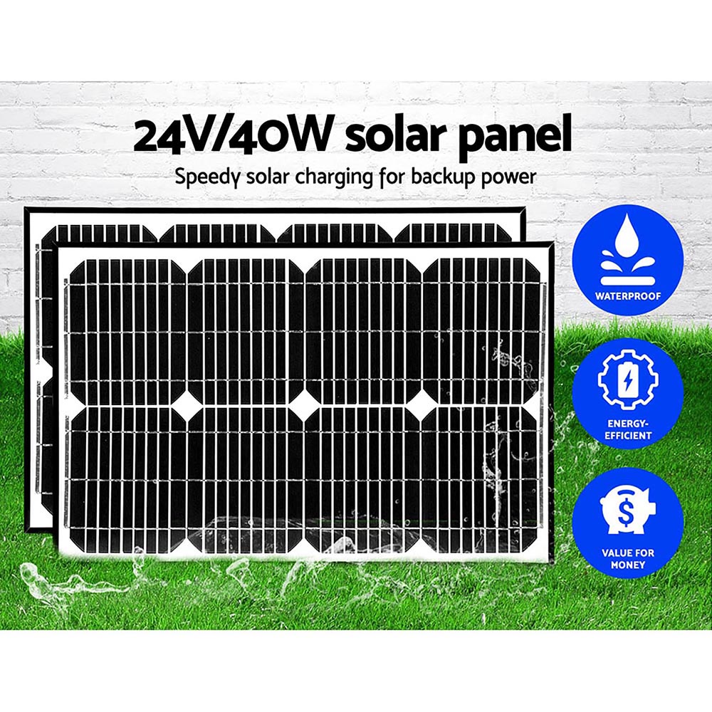 Single Swing Gate Opener 600Kg 40W Solar Panel