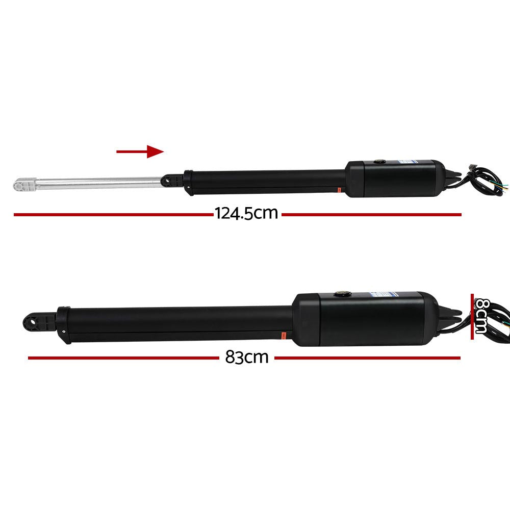 Single Swing Gate Opener 600Kg 10W Solar Panel