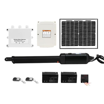 Single Swing Gate Opener 600Kg 10W Solar Panel