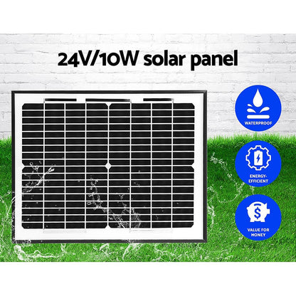 Single Swing Gate Opener 600Kg 10W Solar Panel