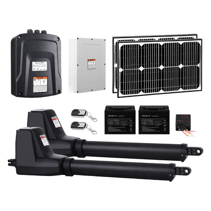 Dual Swing Gate Opener 800Kg 40W Solar Panel