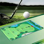 Golf Chipping Game Mat Indoor Outdoor Practiceâ Training Aid Set