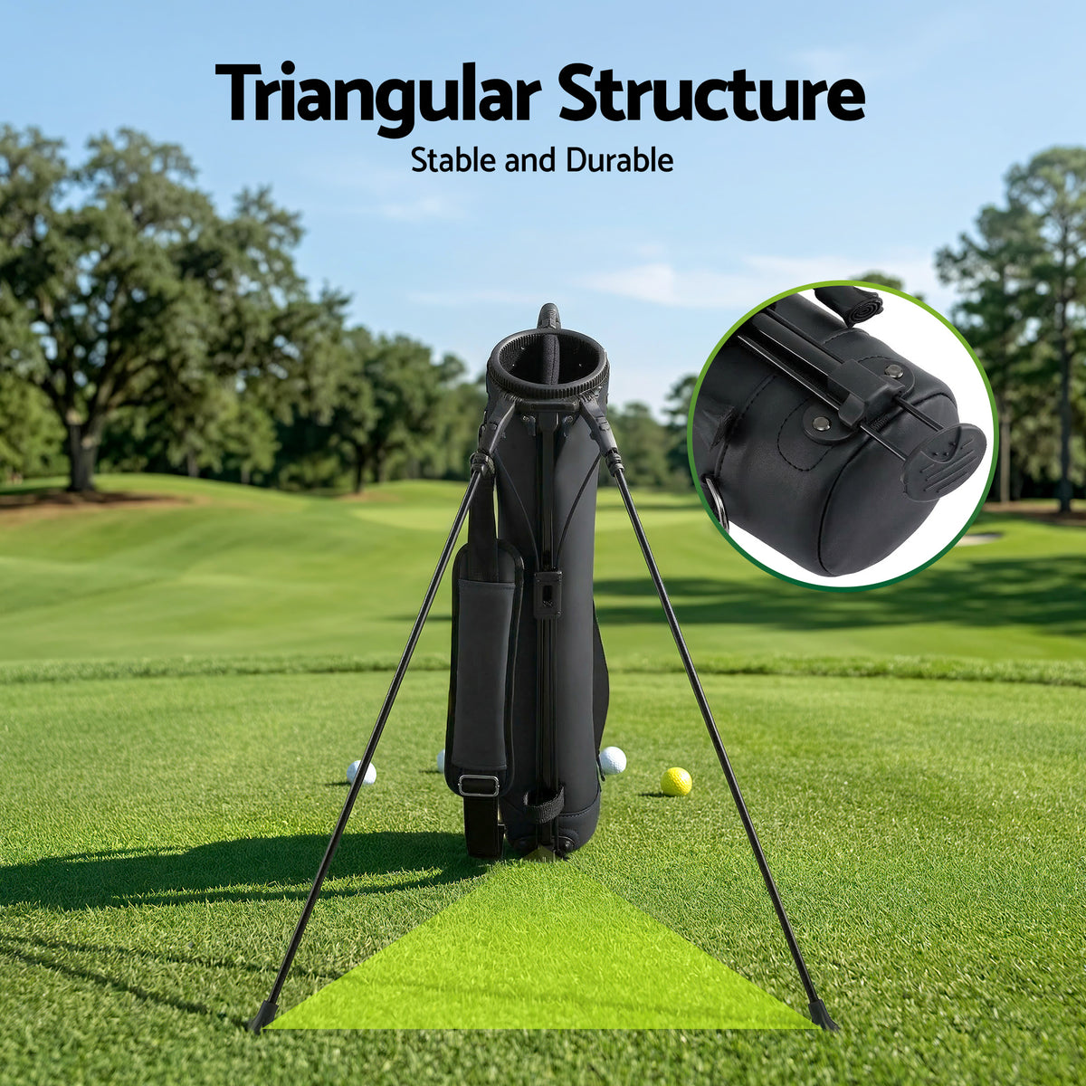 Golf Stand Bag Lightweight Sunday Pitch Putt | HomeAndLiving