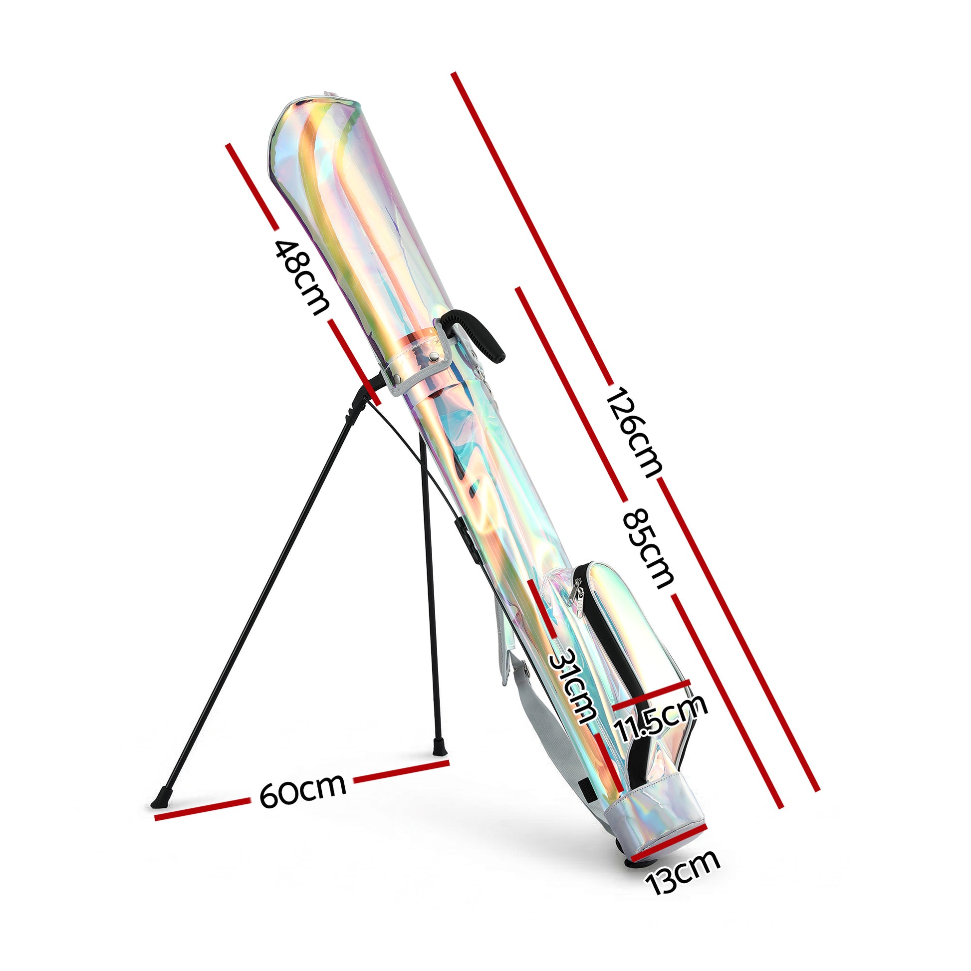 Holographic Golf Stand Bag Lightweight Sunday Pitch Putt | HomeAndLiving