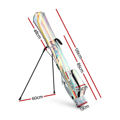 Holographic Golf Stand Bag Lightweight Sunday Pitch Putt | HomeAndLiving