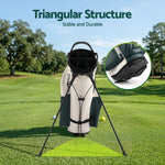 Golf Stand Bag Lightweight Dual Strap Divider | HomeAndLiving