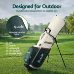 Golf Stand Bag Lightweight Dual Strap Divider | HomeAndLiving