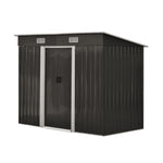 Garden Shed Outdoor Storage Sheds 2.38x1.31M Workshop Cabin Metal House