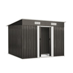 Garden Shed Outdoor Storage Sheds Workshop Cabin Metal Base